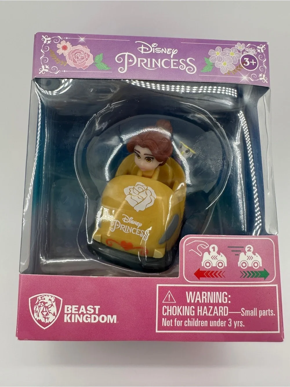 Beast Kingdom Disney Princess Belle Beauty & The Beast Pull Back Car Series